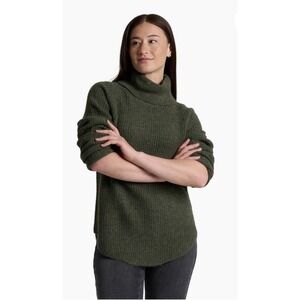 Kuhl Olive Cowl Neck Sweater